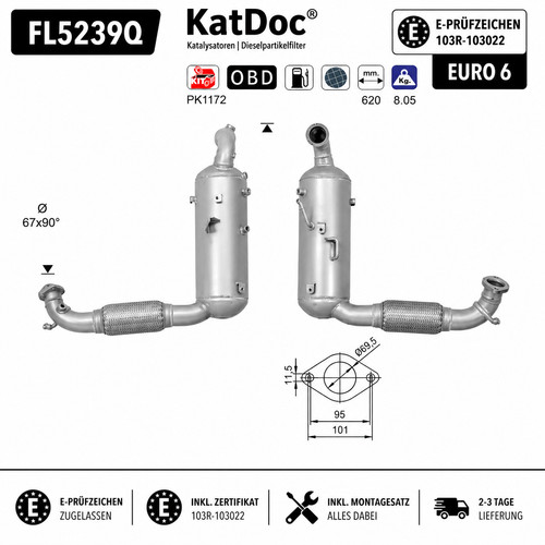 Filtro antiparticolato dpf - filtro,