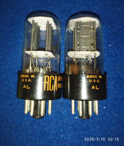 Coppia tubi vintage - coppia, rca