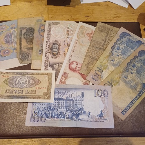 Vecchie banconote mondiali - vecchie,