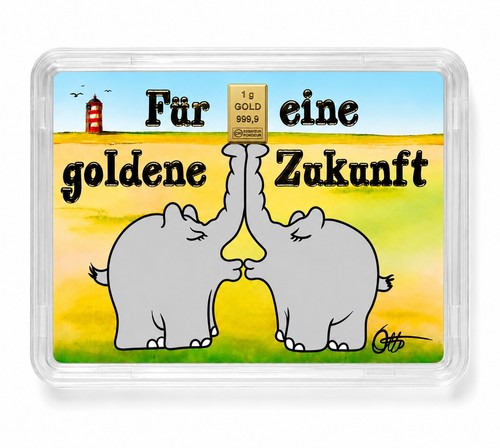 Valcambi ottifant otto waalkes - ottifant,