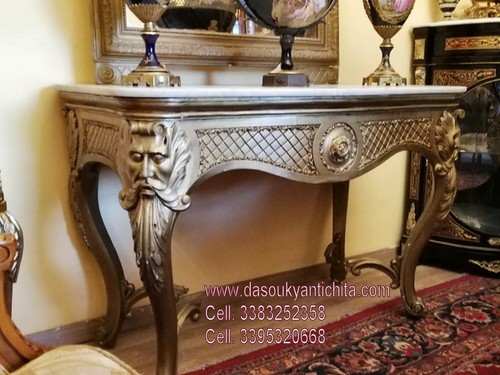 Antica console con specchiera