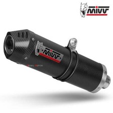 Terminale Scarico MIVV Oval Carbonio C/C kat TRIUMPH TIGER 800 XC/XR 2011 > 2016