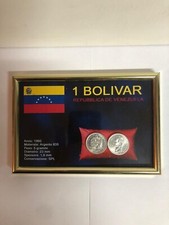 QUADRO (10x15) CON 2 MONETE "