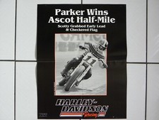 POSTER HARLEY XR750 Racing