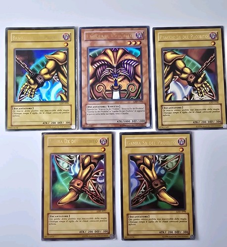 Yugioh exodia proibito set - yugioh!, il