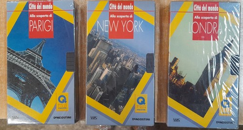 Vhs citta del mondo - vhs,