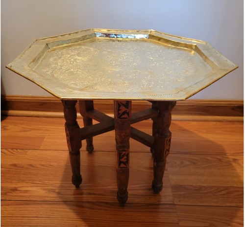 Vassoio vintage ottone - in,