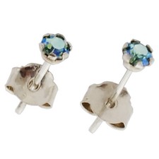 Orecchini punto luce mm 3 in