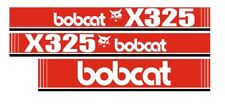 Bobcat x325 decalcomanie adesivi kit Completo