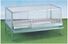 GABBIA IN ACCIAIO ZINCATO x