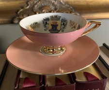 Tazza e piattino porcellana
