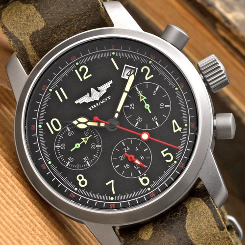 Orologio uomo pilot cronografo - uomo,