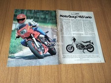 1985 MOTO GUZZI V65 LARIO CARATTERISTICHE MOTORCYCLE PROVA SU STRADA GUIDA