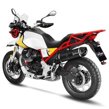 Scarico LeoVince LV One Evo slip-on (per: Moto Guzzi V85 TT Travel ABS KWB 20)