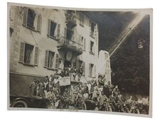 RADUNO MOTOCICLISTICA LANCIA TORINO ANNI 30 MOTO MOTOCICLETTE ( EVA MARZONE ??)