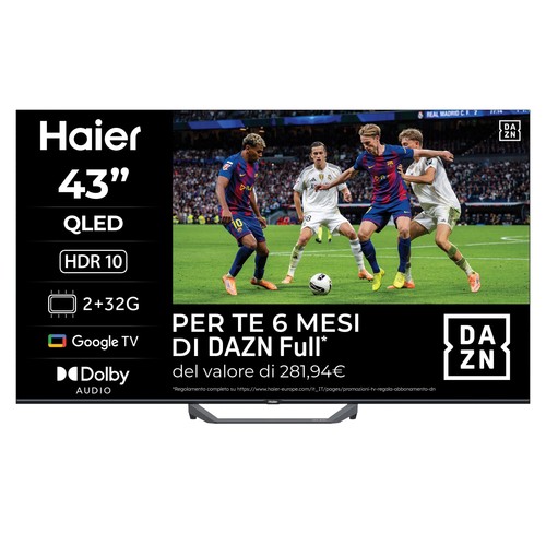 Haier qled uhd h43s81fux - uhd,