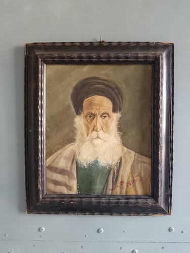 Antico ritratto rabbino - ritratto, di
