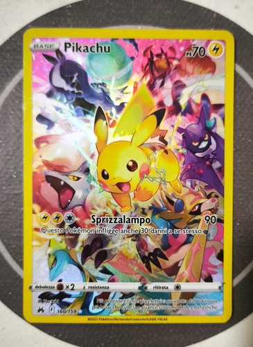 Carta pokemon pikachu - carta,