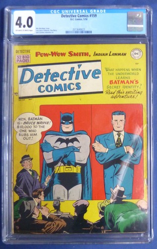 Detective comics 159 cgc - comics, (cgc