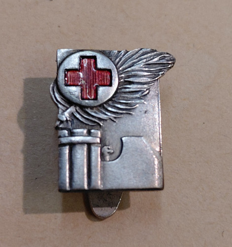 Distintivo smalti croce rossa - distintivo,