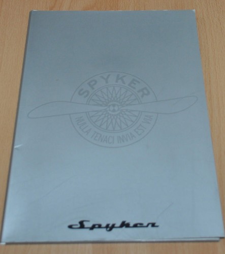 Spyker aileron supercar - c8,