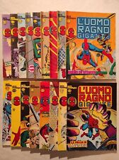 LOTTO 17 ALBI UOMO RAGNO GIGANTE CORNO TRA N. 11 E 47 - NO RESA - BUONI/OTTIMI