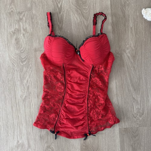 Y2k playboy intimo - y2k, rosso