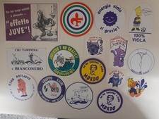 Adesivi Fiorentina (15) e cartolina, no ultras viola Collettivo sciarpa maglia