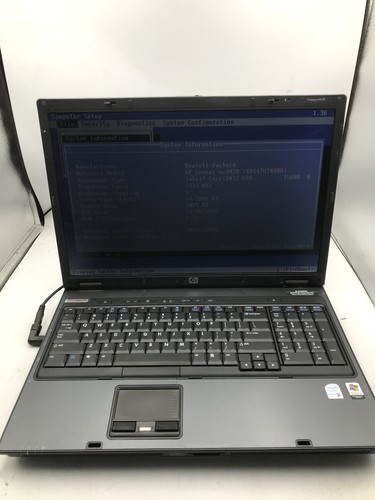 Compaq nx9420 boot - hp,