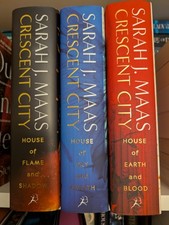 Crescent City Trilogy Hardbacks Sarah J. Maas, UK Edition