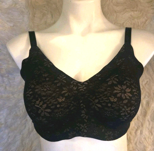 Reggiseno 36c nero pizzo - reggiseno,