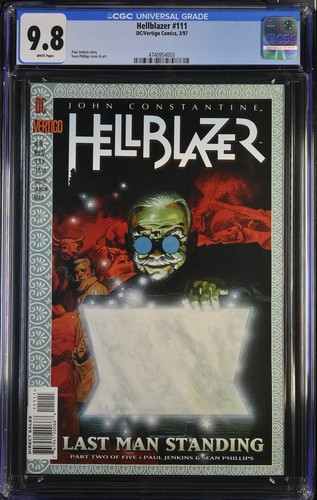 Hellblazer 111 cgc 8 - hellblazer, #111