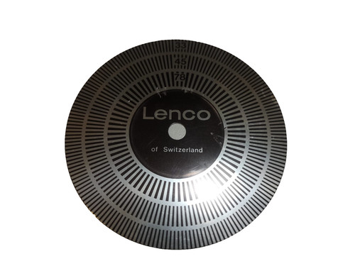 Giradischi lenco collimatore - giradischi,