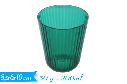 Bicchiere verde art - verde, art.549938