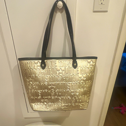 Love moschino metallic gold - love,