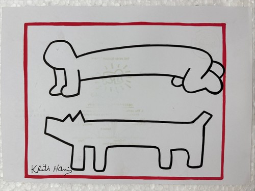 Keith haring disegno - haring, su