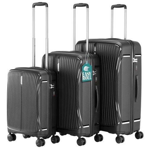 Set valigie abs rigide - set,
