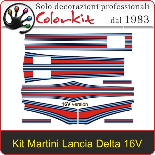 Kit adesivo martini racing - kit,