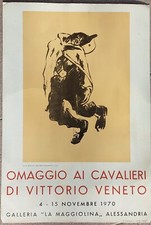 Cartello Mostra Cavalieri di