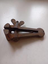 OGGETTI DEL PASSATO STRINGENTE DA BANCO ANNI 30 ATTREZZI D'EPOCA 