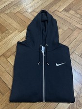 Felpa Nike Nera Logo Ricamato