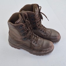 BRITISH ARMY Boots 9M Brown