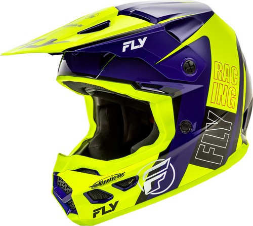 Fly kinetic casco moto rally - kinetic,