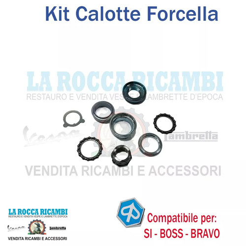 Kit calotte forcella - kit,
