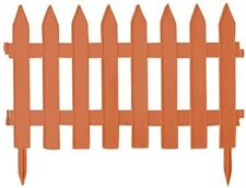 STACCIONATA STECCATO BORDURA RECINZIONE IN RESINA AIUOLE GIARDINO 7 PZ (28646)