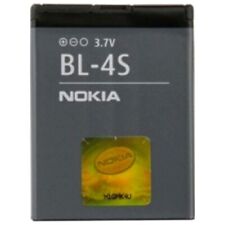 BATTERIA LITIO LI-ION ORIGINAL NOKIA 1200 MAH NUOVA BL-4S 3600 SLIDE 2680 3710