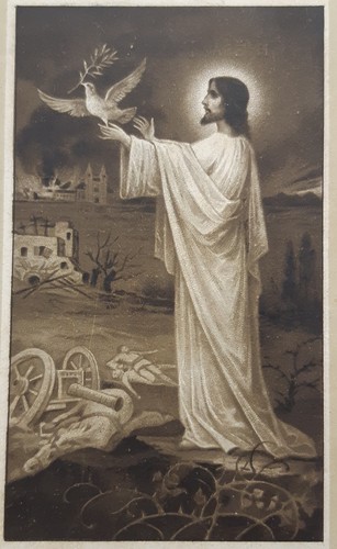 Santa lega antico santino - antico,