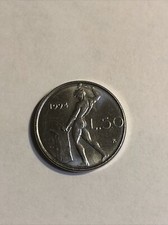 Moneta lire L.50 1994 Piccola