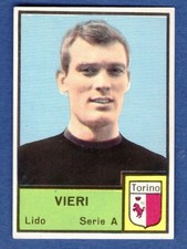 Figurina Calciatori Mira Il Pallone 1965  Vieri Torino non recuperata originale
