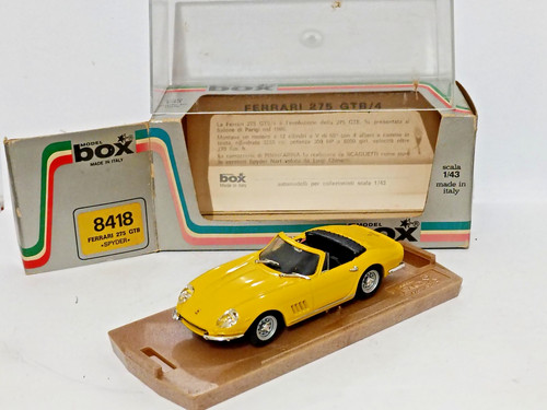 Model box ferrari 275 - model,